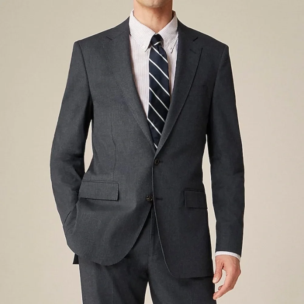 J crew Ludlow Slim-fit suit jacket in Italian cotton blend